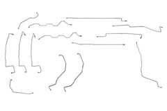 Cadillac DTS Brake Line Set 2010 4.6L BLB-107-SS2C Stainless Steel