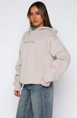 Stay Lifted Oversized Hoodie Moon