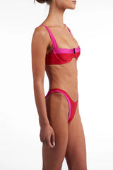 Underwire Top (Scarlet Red/Pink)