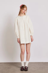 embroidered genevieve mini dress