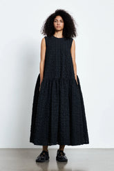 Anna Karin | Dress Check Seersucker Black