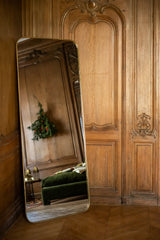 Miroir Cinta doré en laiton 170x65 - Caravane