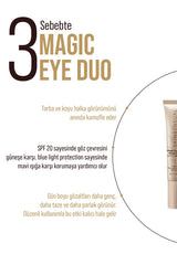 Magic Eye Duo Repair & CC - Çift Etkili Onarıcı ile Aydınlatıcı Göz Altı Kremi | Light to Medium 15ml (Kopya)