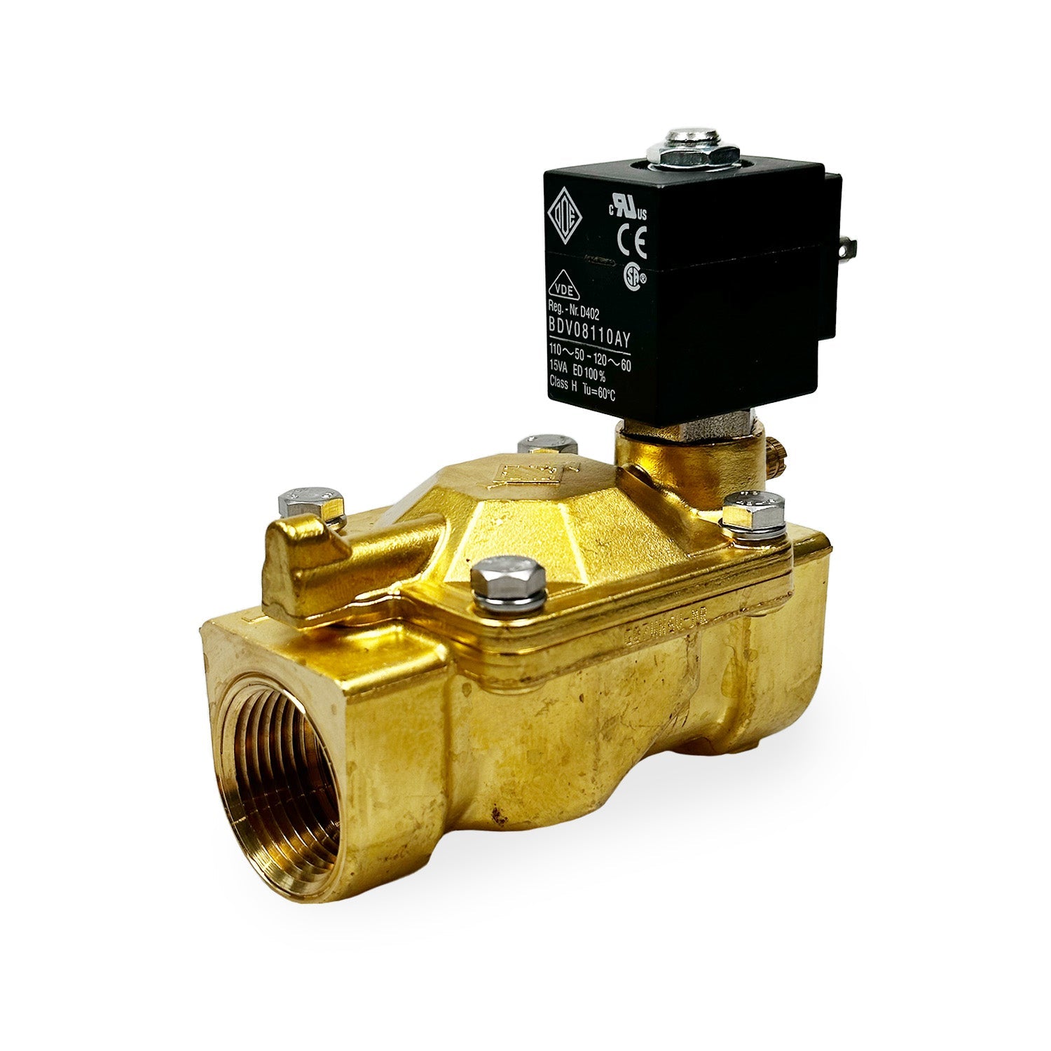 ODE 21W4KB250-MR Solenoid Valve 1" BSP N.C 2/2 WAY - Solenoid Valve - ODE