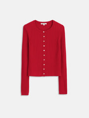 Kristin Ribbed Cardigan