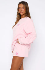Keep Blooming Lounge Shorts Pink