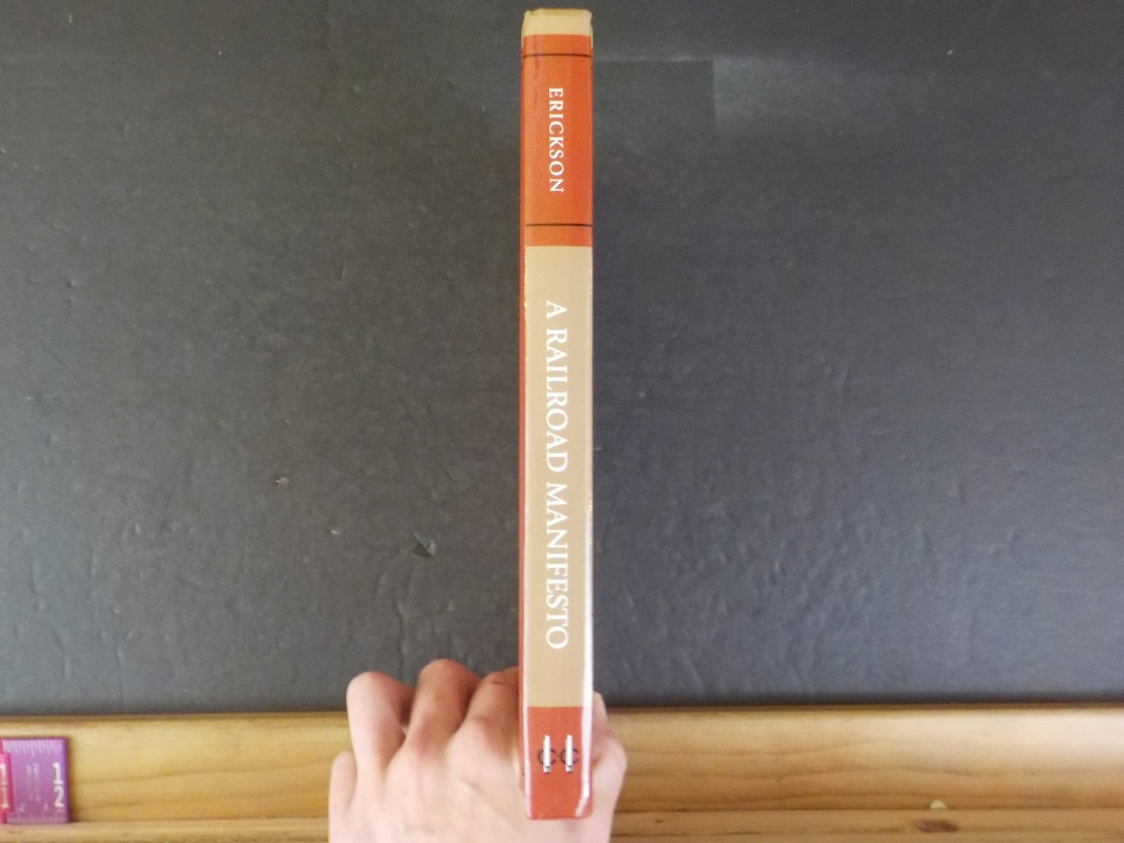 Railroad Manifesto, A Second Edition by Thomas F. Erickson, Jr Hard Cover Signed