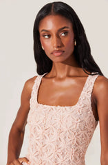 Fable 3D Floral Bubble Dress