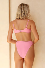 Seashore High Waist Cheeky Bikini Bottom