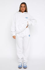 With Love Always Sweatpants Grey Marle