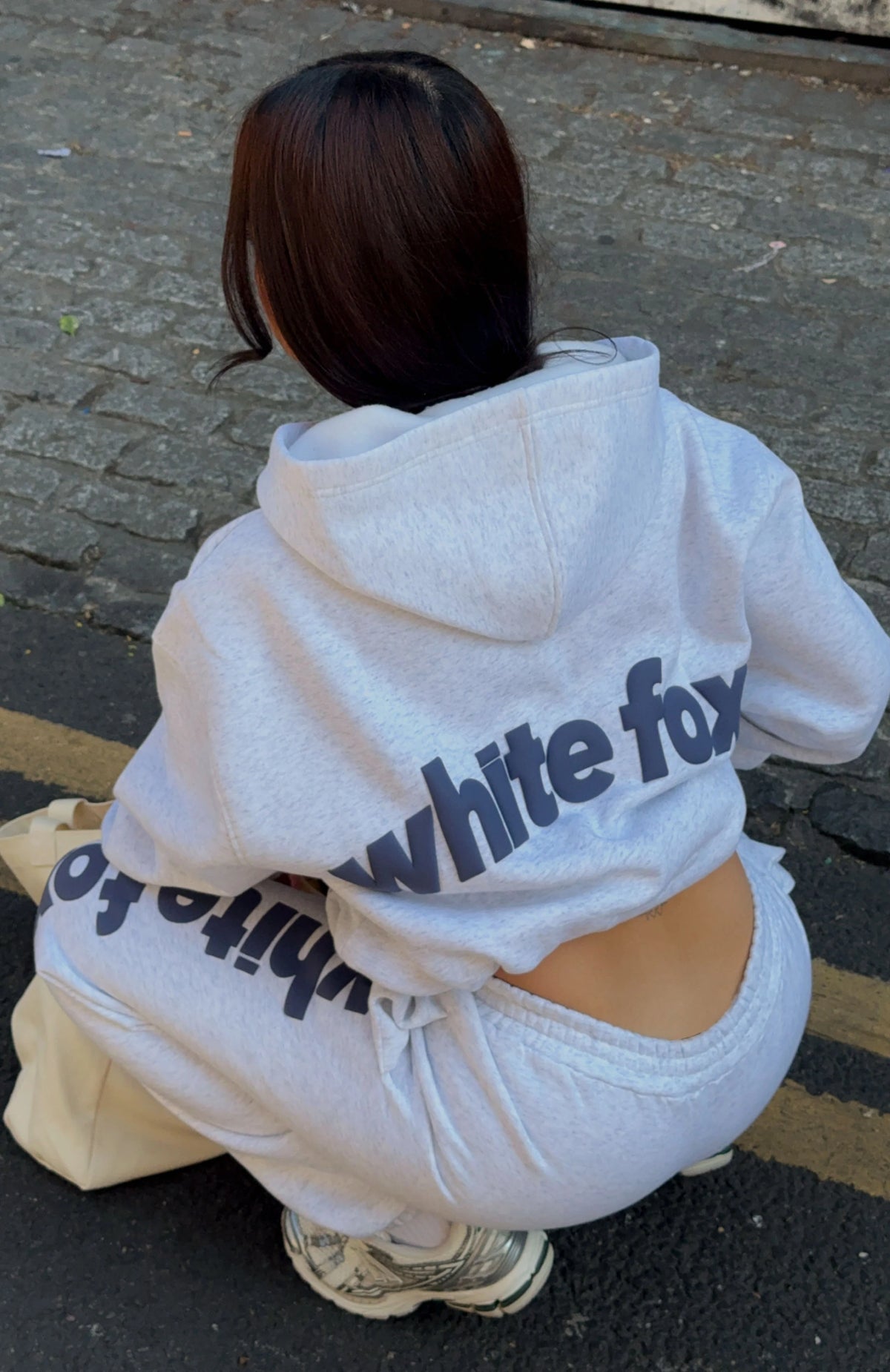 From The Archives Freya Oversized Hoodie Grey Marle