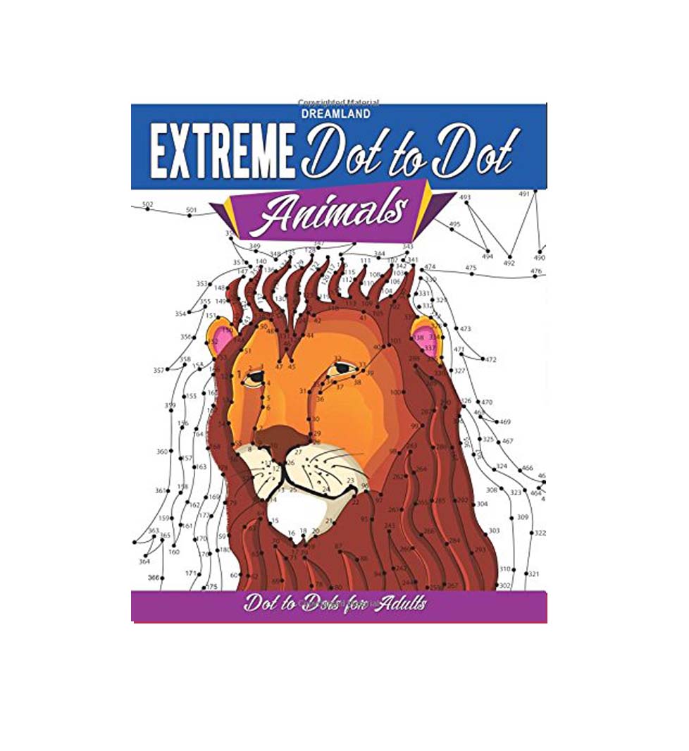 Extreme Dot To Dot Animal (English) - PUSHMYCART