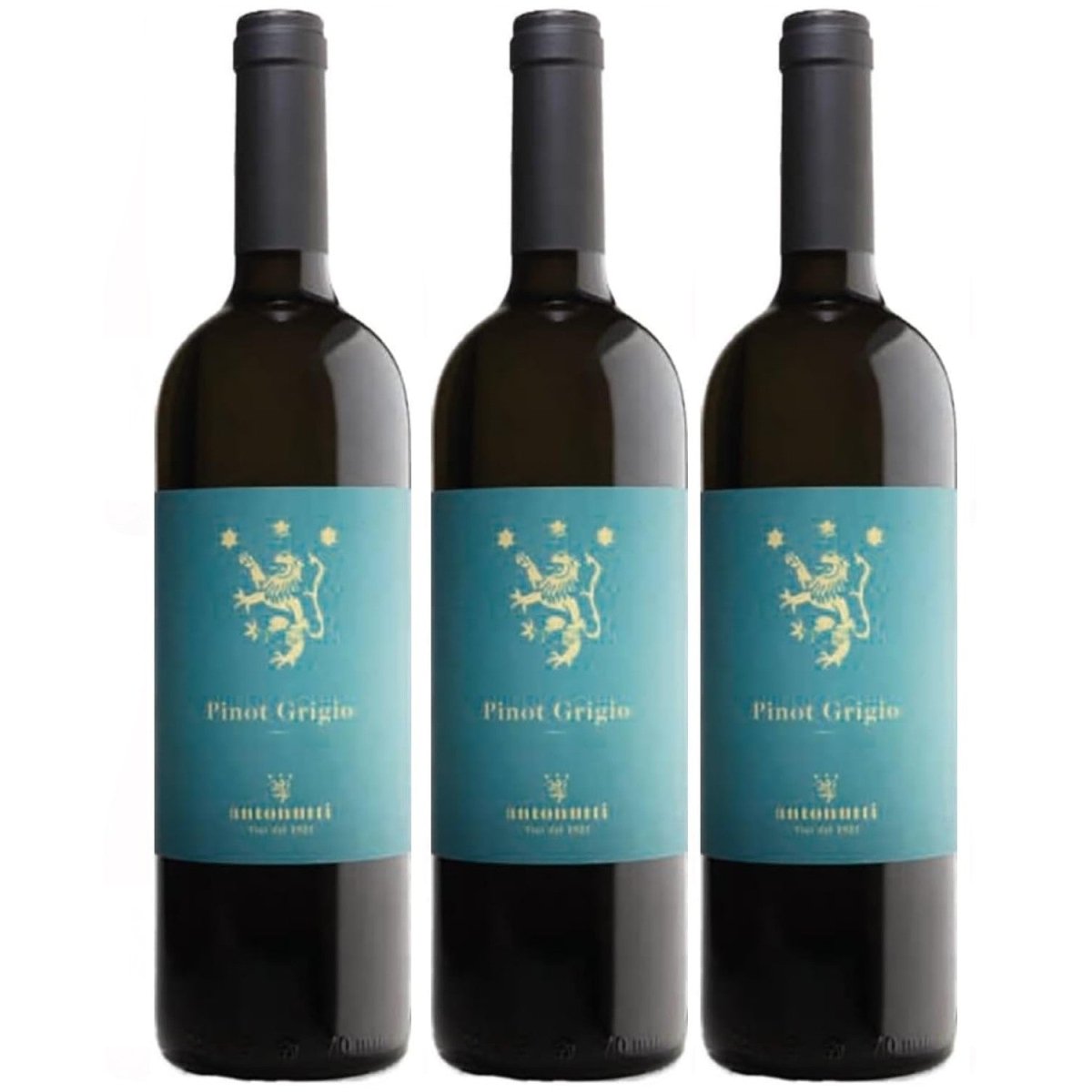 Antonutti Pinot Grigio Weißwein weiß trocken Friaul Italien (3 x 0,75l) - Versanel - Wein