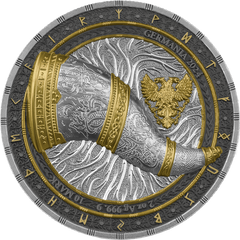 Artefacts - Gjallarhorn - 2 oz Silber Germania Mint BU UHR***