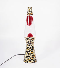 Lampe à lave léopard